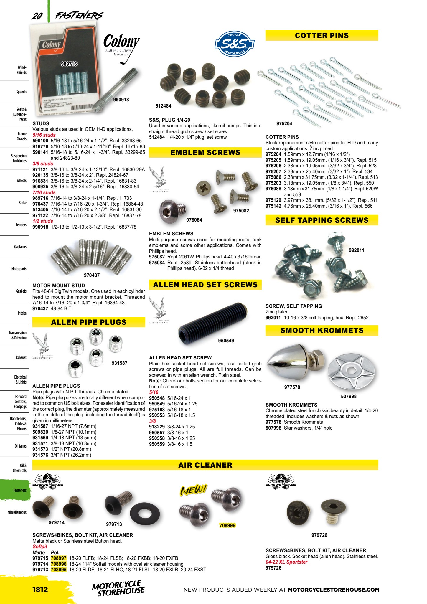 MCS V-Twin page 1784