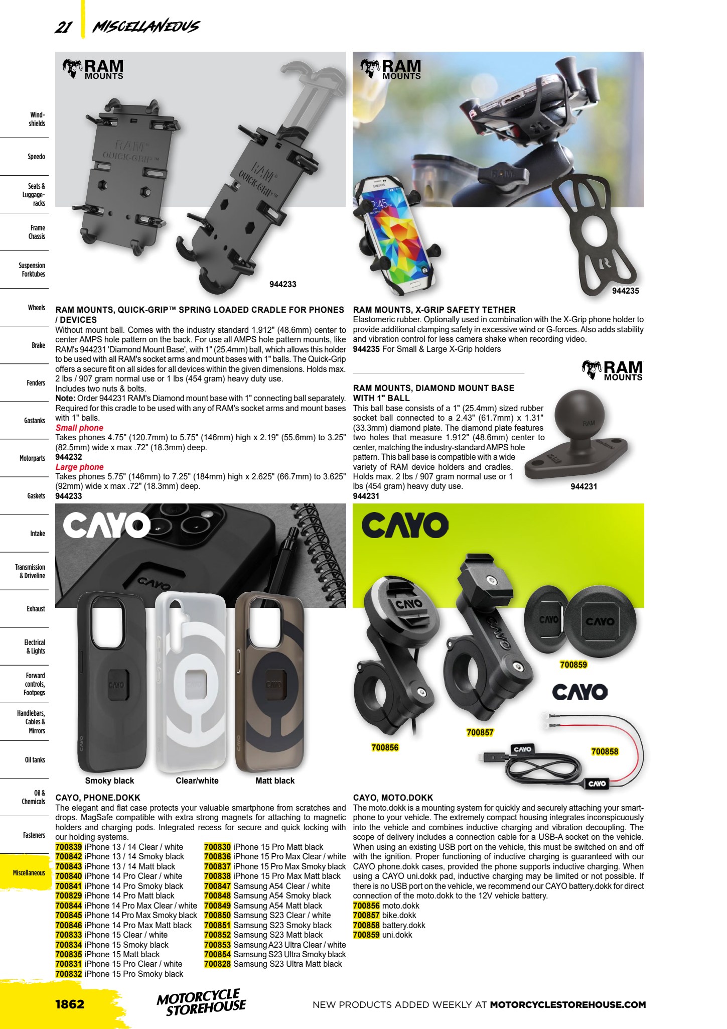 MCS V-Twin page 1834
