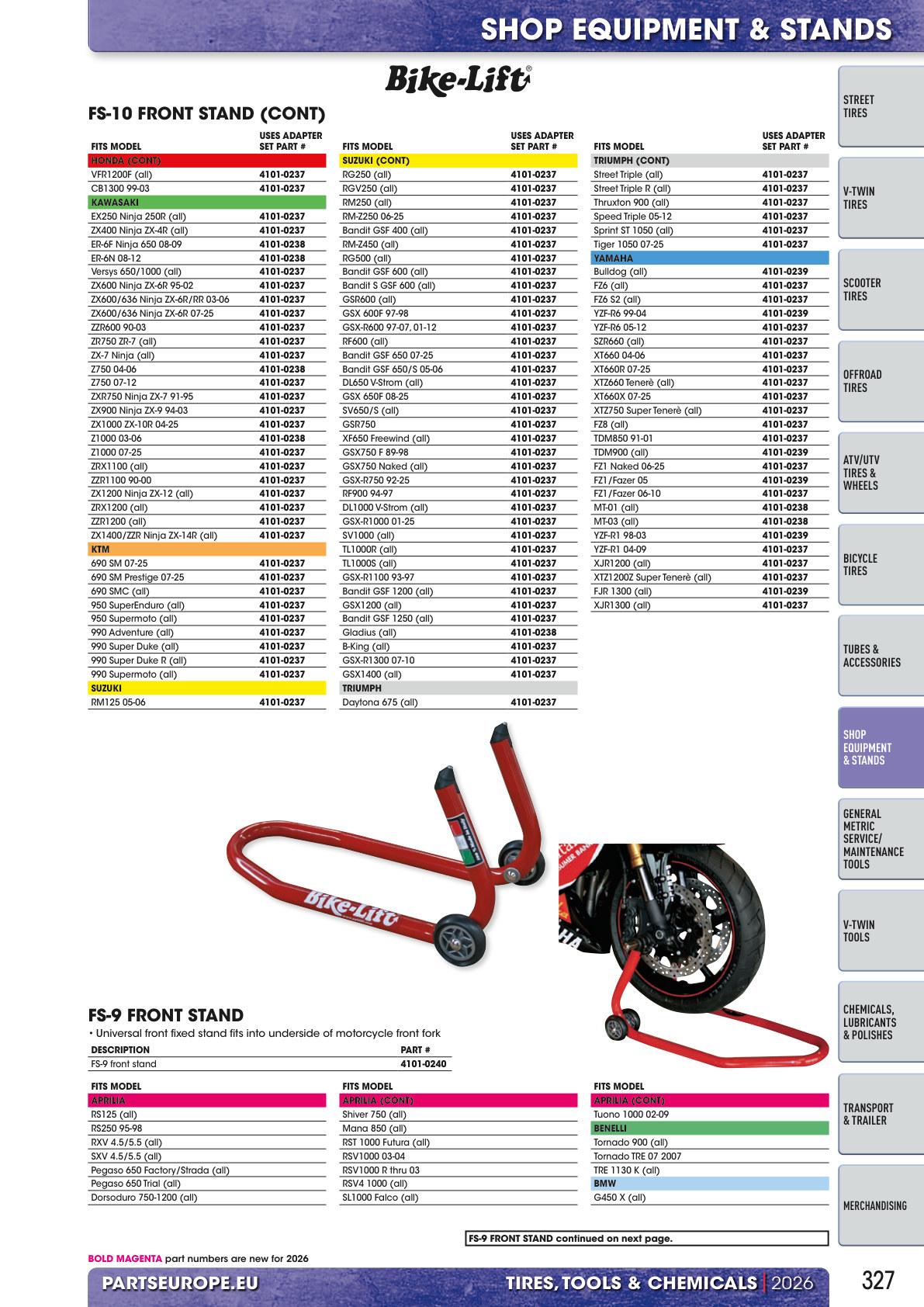 Workshop catalogue page 327